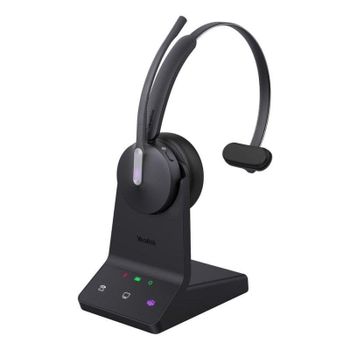 Auriculares Yealink WH64 Mono inalámbricos Bluetooth para oficina con cancelación de ruido negros