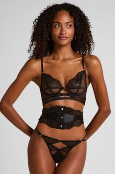 Hunkemöller Corsé waspie Amel Negro