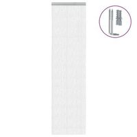 mosquitera de cadena para puerta aluminio 56x202 cm vidaxl