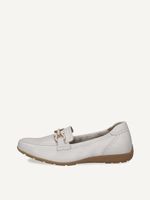 caprice slipper white made of leather size 40
