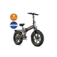 bicicleta electrica engwe ep-2 boost 250w 624wh 20x40 freno disco - marron