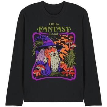Steven Rhodes Camiseta manga larga Off In Fantasy Land para mujer