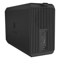 caja externa icy box ib-rd3720-cu3 2x2535 pulgadas aluminio negro raid usb-c ventilador
