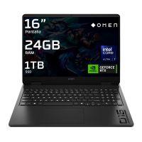 portatil hp omen slim 16-an0006ns 16 intel core ultra 7 255h 24gb 1tb ssd rtx 5060 8gb shadow black