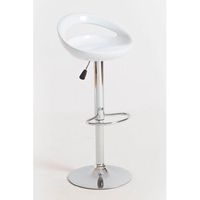 pack 4 taburetes onis basic de polipiel 1004640 cm - blanco