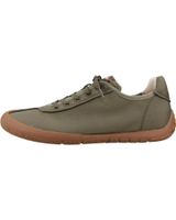 de camper zapato casual de tela con suela de goma verde