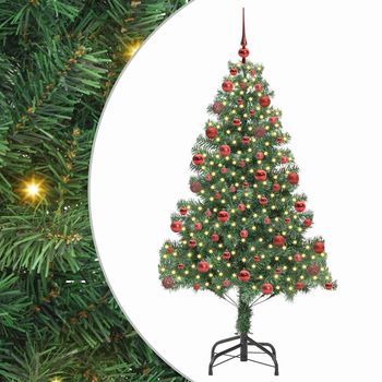 Árbol De Navidad Verde 180 Cm Pvc Vidaxl