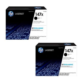 HP 147X Black Original High Capacity Toners Twin Pack (2 Pack)
