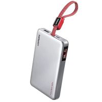 ugreen pb541 45w 391wh 10000mah bateria externa con pantalla digital y cable integrado tipo-c fuente de alimentacion e