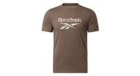 camiseta reebok identity motion marron