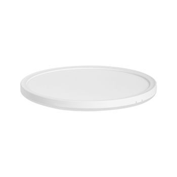 Lámpara Led Redonda Empotrada En El Techo Plafón Con Mando A Distancia 42 Cm Blanco Velora