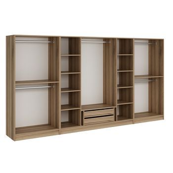 Armario Kale-7674 Dore 360x210x52 Cm
