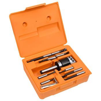 Set De Herramientas Perforación 15 Pzas Cabezal 50mm Mt3-f1-12 Vidaxl