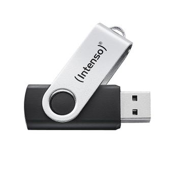Memoria USB Intenso Office Line 64 GB USB-A 3.2 Gen 1x1 negro-plata