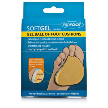 Profoot Softgel Gel Ball Of Foot Cushions