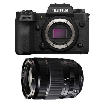 Cámara Mirrorless Fujifilm X-H2 40.2MP 8K 18-135mm WiFi Bluetooth