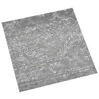 tableros de suelo gris concreto 511 m 55 uds pvc vidaxl