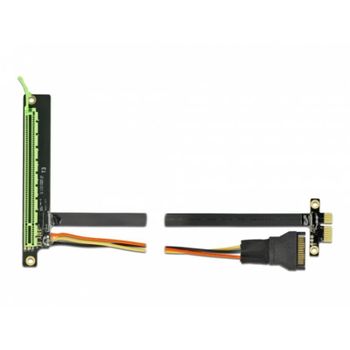 Tarjeta Riser DeLock 85768 PCIe x4 con cable flexible 30 cm