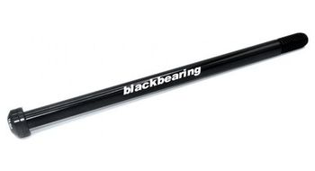 Eje trasero con rodamiento negro 12 mm   180   m12x1 75   21 mm