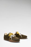 zapatillas de running besar de ante