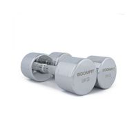 mancuernas cromadas 9kg par - boomfit