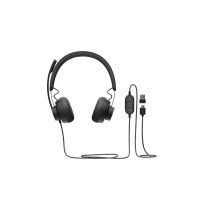 Logitech Zone Wired UC Auriculares AlÃ¡mbrico Diadema Llamadas/MÃºsica USB Tipo C Grafito