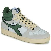 diadora zapatillas altas magic basket demi cut suede leather para mujer