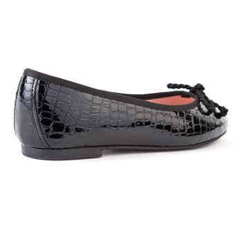 Bailarina coco charol negro