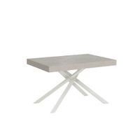 mesa extensible 80x140224 cm efecto madera cachemira