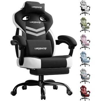 Silla Gaming GTPLAYER Reposapiés Reposabrazos Sincronizados Negro