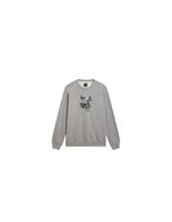 sudadera vans habitat crew concrete heathe hombre gris