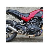 silenciador de escape benelli leoncino 500 e4 mass m1