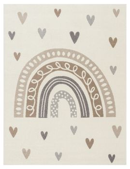 Alfombra infantil Ninique beige 133x190 cm