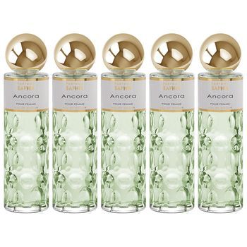 Pack De 5 Eau De Parfum Mujer Saphir Ancora 200ml
