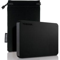 toshiba canvio basics portable hard drive - 2 tb black black