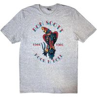 bon scott tops y camisetas rock n roll para mujer