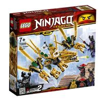 lego ninjago dragon dorado 7 anos - 70666