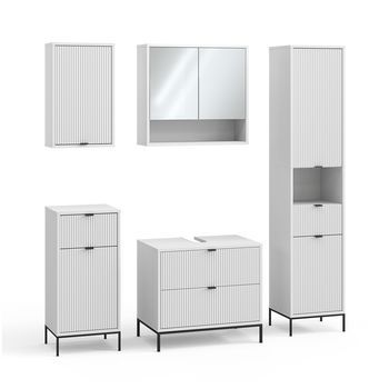 Juego De Muebles De Baño Eliza 5 Partes Vicco