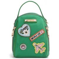 nicole lee bolso de mano bolso multiusos con parches de colores verde para mujer