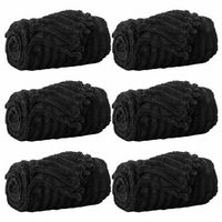mantitas de sofa 6 uds negro 270 x 240 cm 1096 kg lana vidaxl