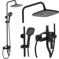 conjunto de ducha rea argus black matt