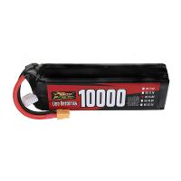 bateria zop power 148v 10000mah 100c 4s lipo con conector xt60 para dron rc