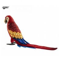 peluche guacamayo rojo 31 centimetros