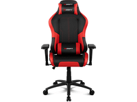silla gaming - drift dr250 reposabrazos 4d cojin cervical y lumbar reclinable giratorio rojo