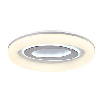 Plafón Tebe Bel Air 130w Luz Led 12300 Lm Blanco Ø50x7 Cm