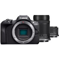 canon eos r100 241mp wifi  rf-s 18-45mm f45-63 is stm  rf-s 55-200mm f5-71 is stm