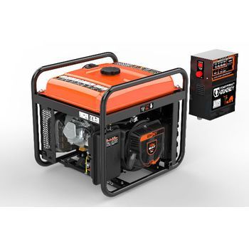 Genergy 13045 Creta Ats Generador 7500w-230v Inverter Arranque Automático Fallo De Red Modelo Creta-ats