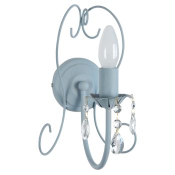 Aplique metal gris