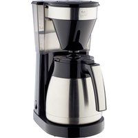 easy top therm ii filter coffee machine - black  stainless steel stainless steel
