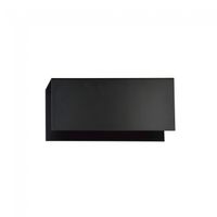 aplique de pared lastro negro